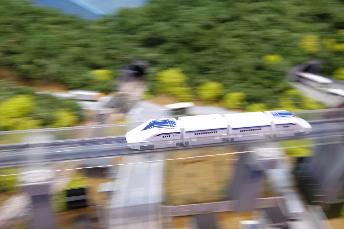 Takara Tomy's maglev Linear Liner – the fastest toy train in the